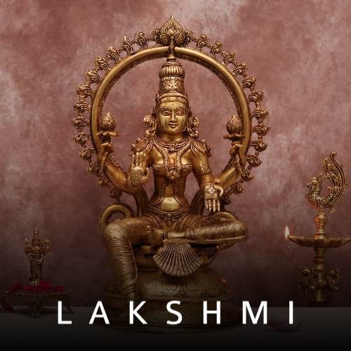 Brass Laxmi Murti