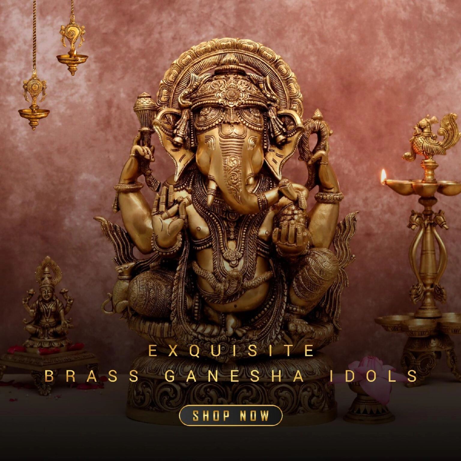 Brass ganesh